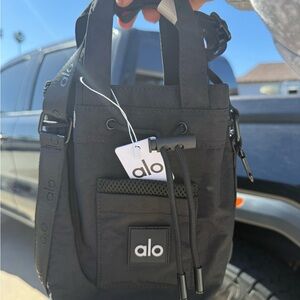 ALO Yoga Black Bucket Bag